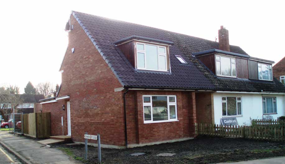Extension to terraced house – Sevenoaks